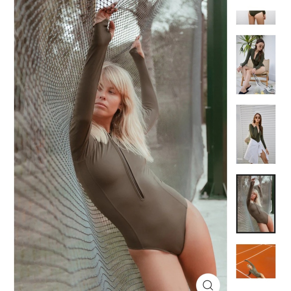 MAKARA WEAR G Sleeve - Army Swimwear - Picture 5 of 15